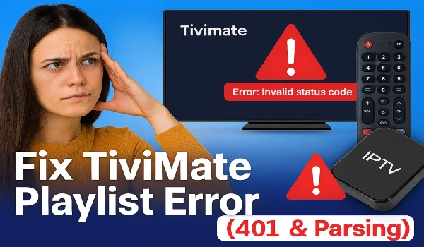 TiviMate Playlist Error 401? Here’s the Fix!